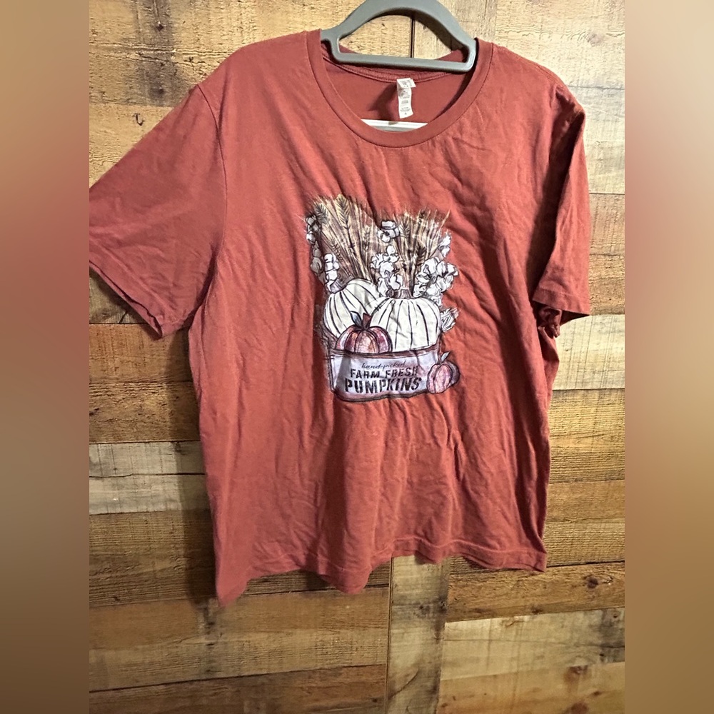 Bella Canvas Rust Graphic Tee